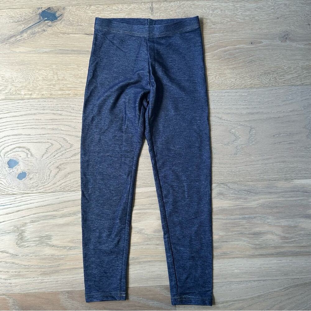NWT Old Navy Kids Leggings Denim Dark Blue S